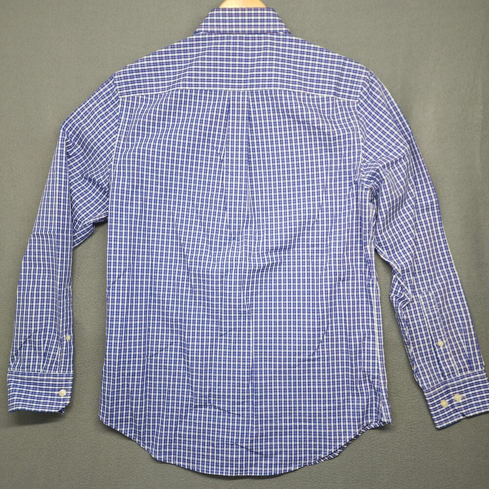 Banana Republic Shirt Mens 15-15.5 Medium Slim Fit Long Sleeve Button Up Blue